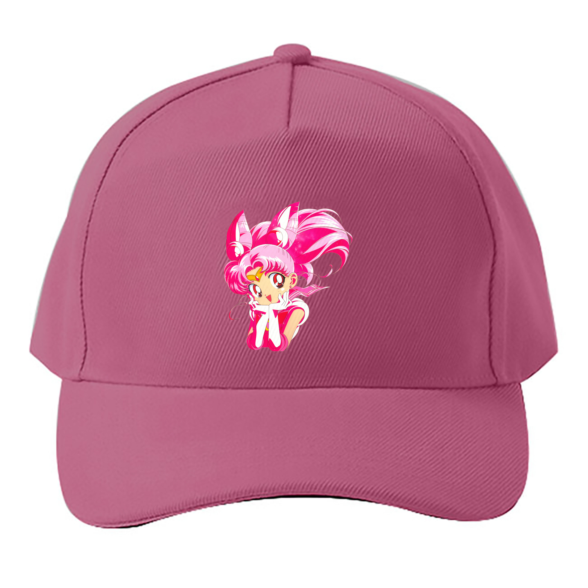（画像用） 美少女戦士セーラームーン ちびうさ Sailor Moon Chibiusa Tsukino Usagi Small Lady Serenity ベースボールキャップ 綿100％ 男女兼用 帽子 スポーツ